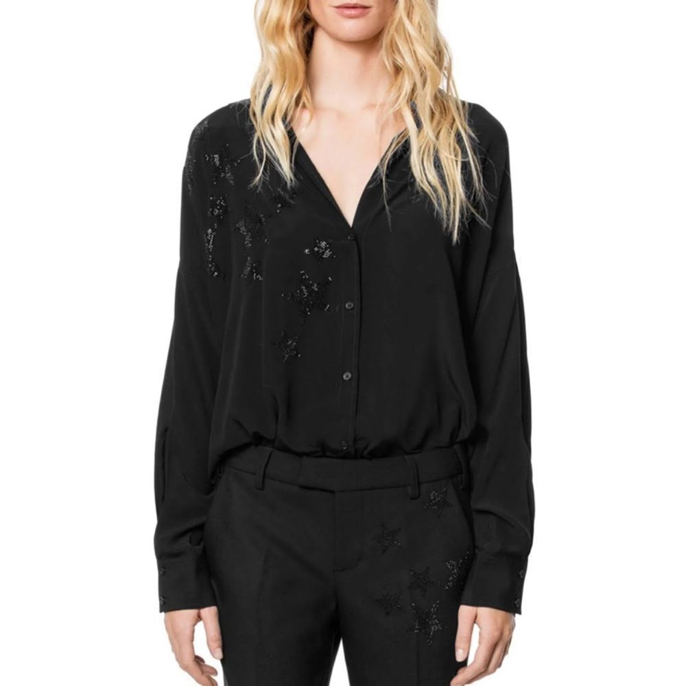 NWT Zadig & Voltaire Tamara Strauss Blouse